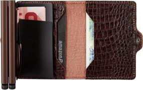 img 1 attached to 👛 Secrid Slimwallet Brown Nile Leather Wallet SC5342: Stylish and Secure Essentials for Every Trendsetter