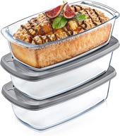 nutrichef sets loaf freezer oven safe logo