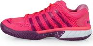 🎾 enhance your game with k swiss women's hypercourt express tennis shoes for athletic women logo