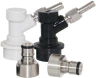 ball lock keg coupler adapter logo