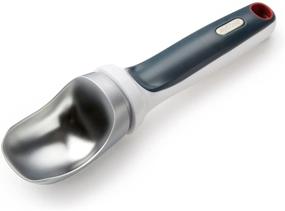 img 4 attached to 🍦 ZYLISS Right Scoop Gray: Efficient and Ergonomic Ice Cream Scoop for Perfect Portions