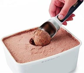 img 2 attached to 🍦 ZYLISS Right Scoop Gray: Efficient and Ergonomic Ice Cream Scoop for Perfect Portions