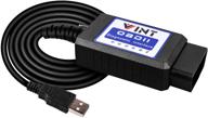 obd2 adapter forscan vint-tt55502 elmconfig elm327 modified for ford cars f150 f250 and light pickup trucks - windows compatible scan tool, code reader with ms-can hs-can switch logo