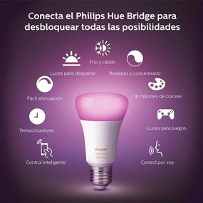 img 3 attached to 💡 Philips Hue MAIN 54158 Ambiance Multicolor Smart LED Bulb