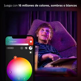 img 1 attached to 💡 Philips Hue MAIN 54158 Ambiance Multicolor Smart LED Bulb