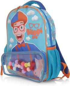 img 3 attached to Blippi Backpack For Girls Boys