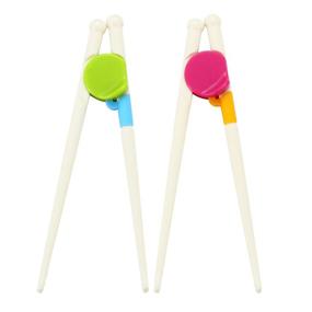 img 4 attached to PandaEar Training Chopsticks: Perfect for Kids, Children, and Adults - 2 Pack