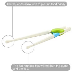 img 2 attached to PandaEar Training Chopsticks: Perfect for Kids, Children, and Adults - 2 Pack