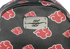 img 3 attached to Naruto Akatsuki Saffiano Leather Backpack