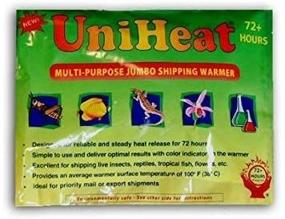 img 2 attached to 🔥 Uniheat 10 Pack 72 Hour Heat Pack - ideal for Baby Chicks, Plants, Fish, and Reptiles