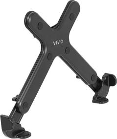 img 4 attached to 🖥️ VIVO Adjustable Laptop Holder for VESA Monitor Arms - Mounts 11 to 17 inch Notebooks up to 100x100mm (Stand-LAP4)