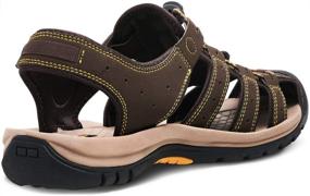 img 3 attached to ATIKA Outdoor Sandals Athletic Lightweight Men's Shoes and Athletic
