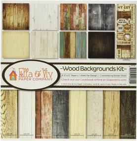 img 3 attached to 🌳 Discover the Splendor of Reminisce EAV-800 Wood Backgrounds Collection Kit