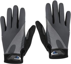 img 2 attached to Touchscreen Protection Breathable Mountain Motorcycle Men's Accessories for Gloves & Mittens