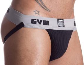 img 1 attached to Enhance Your Workout with our Medium GYM Workout Jockstrap Waistband for Active Men