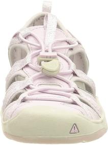 img 3 attached to Стильные и универсальные: детские сандалии KEEN Unisex Moxie SILVER для мальчиков для комфорта на целый день.