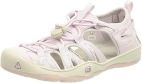 img 4 attached to Стильные и универсальные: детские сандалии KEEN Unisex Moxie SILVER для мальчиков для комфорта на целый день.