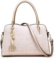 👜 foxer leather handbag crossbody shoulder: stylish and elegant women's handbags & wallets logo