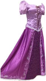 img 2 attached to 👸 Tangled Rapunzel Cosplay Princess Costume by Hotcostyle