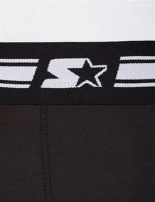 img 1 attached to Next-Level Performance: Exclusive Men's Starter Athletic Light Compression Leggings