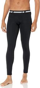 img 4 attached to Next-Level Performance: Exclusive Men's Starter Athletic Light Compression Leggings
