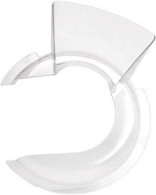 img 4 attached to 🔍 Romalon KN1PS Pouring Shield W10616906 – Inner Diameter 7.87in – Fits KitchenAid 4.5 Quart Polished or Brushed Stainless Steel Tilt-Head Stand Mixer Bowls