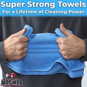 img 2 attached to Microfiber Absorbent Polishing Towels Bathroom