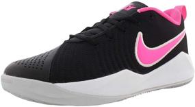 img 4 attached to Nike Hustle Little Basketball At5299 002 Girls' Shoes for Athletic