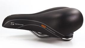 img 1 attached to Saddle up in comfort with the Serfas E-Gel Cruiser Bicycle Saddle