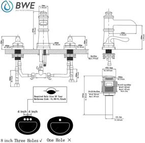 img 3 attached to 🚿 BWE Водопад Коммерческий Распространенный Ванная Комнаты Санитарно-гигиеническое Оборудование: Превосходные Средства для Уборки в Коммерческих Помещениях