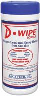 🧹 efficient lead remover wipes: 40 count canister for easy cleanup logo