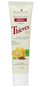 img 1 attached to Thieves AromaBright Toothpaste by Young Living - 4oz
