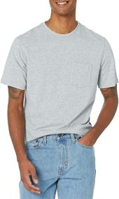 img 3 attached to 👕 Men's Clothing: Amazon Essentials Standard Slim Fit Crewneck T-Shirts & Tanks