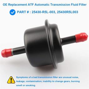 img 3 attached to 🔧 ATF Automatic Transmission Filter Replacement for Honda & Acura - Compatible with CRV, Crosstour, and TSX Models 2011-2015