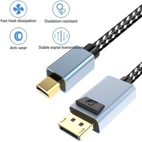 img 3 attached to 🔌 BENFEI DisplayPort Cable: Thunderbolt Compatible Solution for High-Performance Audio and Video Transmission