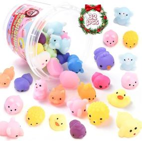 img 4 attached to 🦄 Squishy Kawaii Animals Squishies Fidget: Cute Stress-Reliever Toy