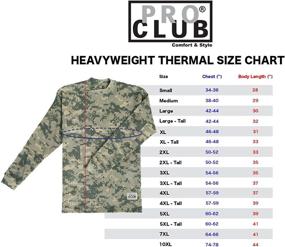 img 1 attached to Pro Club Heavyweight Thermal 2X Large Outdoor Recreation