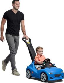 img 3 attached to Effortlessly Cruise with Step2 Whisper Ride Cruiser Push - Unbeatable Comfort and Style