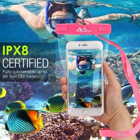 img 3 attached to MoKo Waterproof Underwater Lanyard Compatible Cell Phones & Accessories in Cases, Holsters & Clips