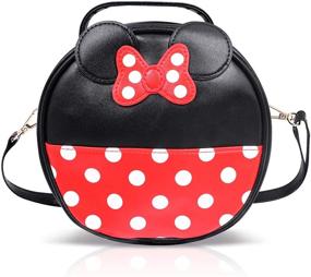 img 4 attached to Finex® Minnie Mouse Circle Crossbody