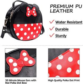 img 2 attached to Finex® Minnie Mouse Circle Crossbody