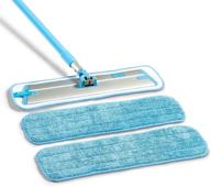 e-cloth deep clean microfiber mop set with 2 extra mop heads - 3 piece bundle logo