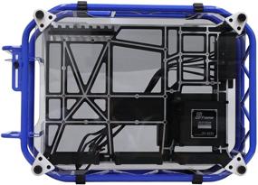 img 1 attached to In Win Signature Motorcycle Steel Tube ATX Computer Case - D-Frame (Blue)+ Blue