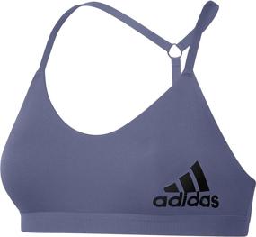 img 2 attached to Adidas Womens 3 Stripes Black Medium Women's Clothing in Lingerie, Sleep & Lounge