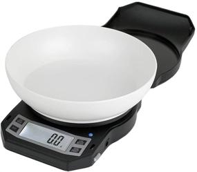 img 4 attached to 🍲 Black Precision Digital Kitchen Weight Scale with Bowl - 3kg x 0.1g, LB-3000