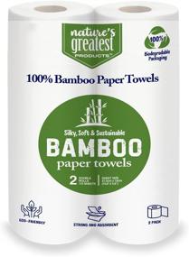 img 4 attached to Bamboo Paper Towels Eco Friendly Biodegradable
