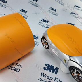 img 4 attached to 🍊 3M 1080 M54 Matte Orange Car Wrap Vinyl Film - 5ft x 1ft (5 Square Feet)