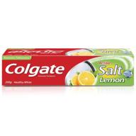 colgate active lemon & salt toothpaste 🍋 - 200 g: for a naturally healthy white smile logo