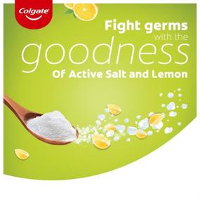 img 3 attached to Colgate Active Lemon & Salt Toothpaste 🍋 - 200 g: For a Naturally Healthy White Smile