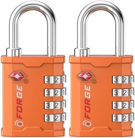 img 4 attached to 🔒 Secure Your Travel with an Orange Approved Combination Padlock